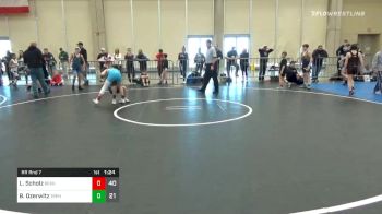 97 lbs Prelims - Luke Scholz, Bergen Area Dragons ES vs Brock Ozerwitz, Triumph Blue ES