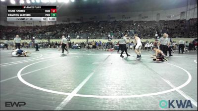 112 lbs Round Of 32 - Titan Harris, Pawhuska Elks Takedown vs Camron Waters, Pocola Youth Wrestling