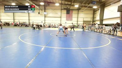 182 lbs Rr Rnd 2 - Nolan Koehler, NWL Scrappin - HSB vs Kevin Kilpatrick, Storm Wrestling Center - HSB
