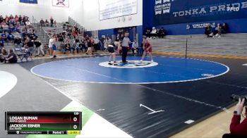 139 lbs Round 1 - Jackson Ebner, Elk River vs Logan Buman, Maple Grove