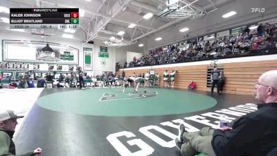 165 lbs Semis & 1st Wb (8 Team) - Elliot Bratland, Clark/Willow Lake vs Kaleb Johnson, Kingsbury County