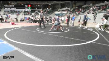 105 lbs Rr Rnd 2 - Tajuan Davis, Team Tulsa Wrestling Club vs Tristan Culton, Pitbull Wrestling Academy