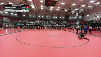 126 lbs Cons. Round 1 - Iziah Rojas, Pebble Hills vs Alexis Yakobo, Haltom City Haltom