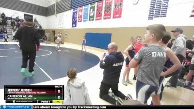 67 lbs Quarterfinal - Ezra Denny, Inland Northwest Wrestling Training Center vs Colin Agidius, Big Cat Wrestling Club