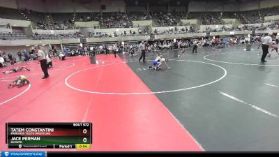 70 lbs Quarterfinal - Jace Perman, Oconto vs Tatem Constantini, Parkview Youth Wrestling