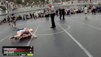 88 lbs Placement (4 Team) - Chris Baldo, Dragons United vs Lucas Huntley, Mat Warriors Black