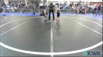 45 lbs Semifinal - Jaxson Dunn, Cotton County Wrestling Club vs Easton Delgado, Prime Wrestling