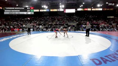 105 lbs Cons. Semi - Catherine Montalvan, West Jefferson vs Mariko Whitmore, South Fremont