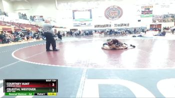 138 lbs Semifinal - Courtney Hunt, American Falls vs Celestial Westover, West Side