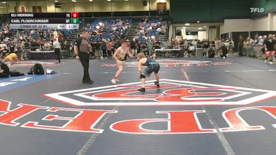 126 lbs Consi Of 32 #1 - Eli Herring, PA vs Cael Floerchinger, MT