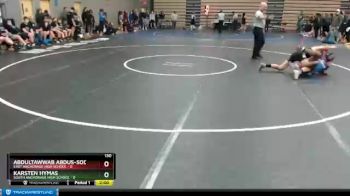 130 lbs Round 3: 7:30pm Fri. - Karsten Hymas, South Anchorage High School vs Abdultawwab Abdus-Sodam, East Anchorage High School