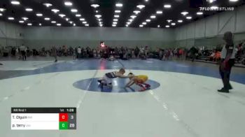 58 lbs Prelims - Taren Olguin, New Mexico vs Paxton Terry, Team USA