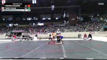 120 lbs Champ. Round 2 - Kadham Alghanemi, Lafayette vs Henry Koller, South Oldham