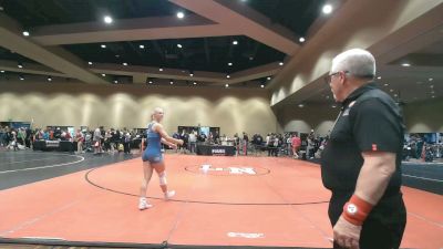 135 lbs 1st Place Match - Shannon Logue vs Noli Paddock