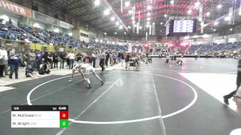 109 lbs Consi Of 4 - Madison McElmeel, Severance Middle School vs Mina Wright, Lesher Middle School