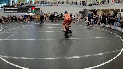 132 lbs Round 3 (6 Team) - Kai Benedetti, Wellington vs Bradon Binetti, Trojan WC