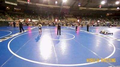 67 lbs Consi Of 16 #1 - Jacob Gwin, Coweta Tiger Wrestling vs KJ Allen, Neighborhood Wrestling Club