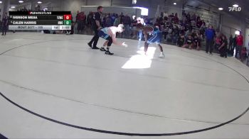 155 lbs Champ. Round 1 - Calen Harris, Hawks Wrestling Club vs Iverson Mejia, Team Zapas Wrestling Club