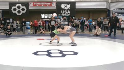 81 lbs Quarters - Wreagan McNiel, Team Donahoe Wrestling Club vs Vitaliana Pitzarella, South Hills Wrestling Academy