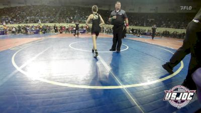 90 lbs Round Of 16 - Madelyn Medrano, Springdale Youth Wrestling vs Sierra Terrell, Cashion Youth Wrestling