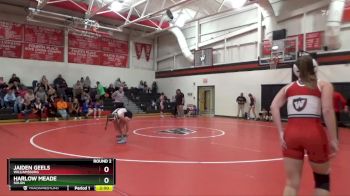 JV-9 lbs Round 2 - Jaiden Geels, Williamsburg vs Harlow Meade, Solon