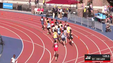 Watch High School Boys 4x800 Relay Prelims (Event 301) At 2026 Penn Relays