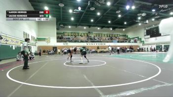 215 lbs Quarterfinal - Jacob Kerekes, South Torrance vs Aaron Heirigs, Santa Monica