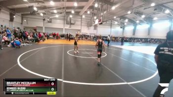 75 lbs 2nd Place Match - Brantley Mccollum, Texas Wrestling Academy vs Edrees Budri, All American Wrestling Club