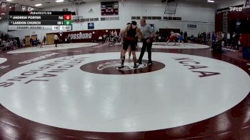 157 lbs Champ. Round 1 - Landon Church, Wisconsin-Eau Claire vs Andrew Porter, Pacific (or)
