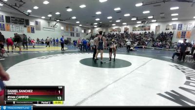 144 lbs Champ. Round 2 - Jeremy Diaz, Indio vs PJ Cabral, La Mirada