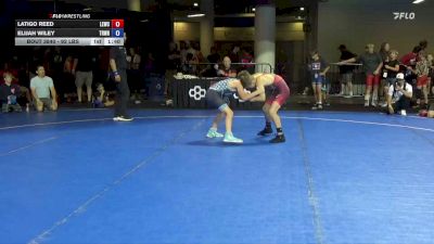 92 lbs Cons. Quarters - Latigo Reed, Legacy Elite Wrestling Club vs Elijah Wiley, Treehouse Wrestling