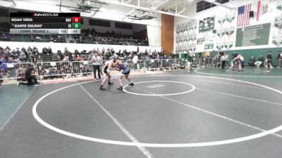 138 lbs Cons. Round 3 - Noah Vera, Mayfair vs Dante Selway, El Dorado (Placentia)