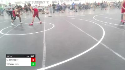 137 lbs Consi Of 4 - Edward Ramirez, No Team vs Trent Meraw, Osoway