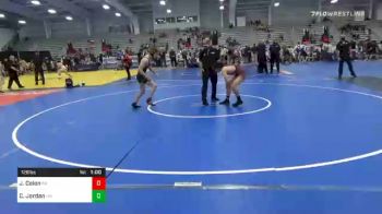 126 lbs Consolation - Johnny Colon, PA vs Cam Jordan, NH