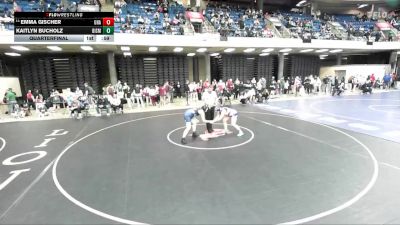 155 lbs Quarterfinal - Emma Gischer, Unattached vs Kaitlyn Bucholz, Unattached