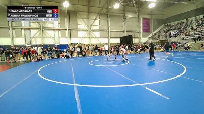 120 lbs Champ. Rd Of 16 - Isaac Apodaca, Outlaw Wrestling Club vs ADRIAN VALDOVINOS, Victory Wrestling-Central WA