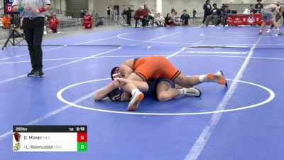 285 lbs C Of 8 #2 - David (Brett) Mower, Oregon State vs Luke Rasmussen, South Dakota State