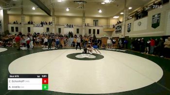 138 lbs Semifinal - Zachary Schonhoff, Cumberland vs Anthony Innello, Duxbury