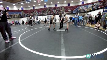 Quarterfinal - Hayden Huckabay, Deer Creek Wrestling Club vs Chebon Warrior, Tecumseh Youth Wrestling