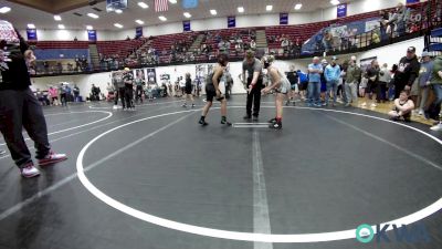 Quarterfinal - Hayden Huckabay, Deer Creek Wrestling Club vs Chebon Warrior, Tecumseh Youth Wrestling