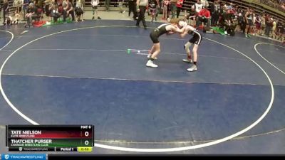 75 lbs Cons. Semi - Thatcher Purser, Charger Wrestling Club vs Tate Nielson, Elite Wrestling