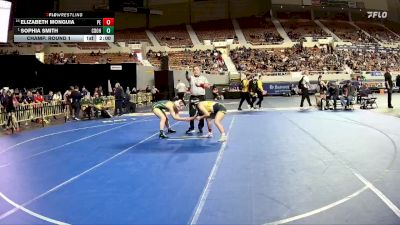 126-D1 Champ. Round 1 - Sophia Smith, Canyon Del Oro High School vs Elizabeth Monguia, Peoria High School