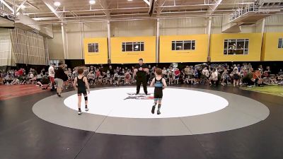 56 lbs Quarterfinal - Cai Becker, Steller Trained Maul vs Graham Dyson, Mat Assassins Black