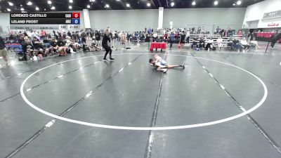 106 lbs Lorenzo Castillo, California Silver vs Leland Frost, Arizona