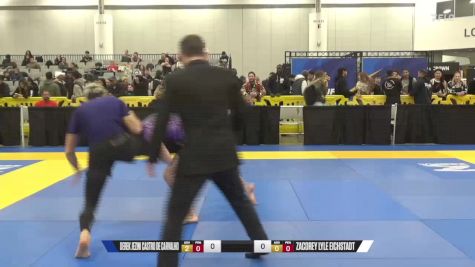 Zacorey Lyle Eichstadt vs Derek Jezini Castro De Carvalho 2024 World IBJJF Jiu-Jitsu No-Gi Championship