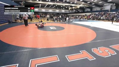 133 lbs Cons. Round 2 - Owen Caracciolo, Saint Vincent vs Aamire Gaskins, Arcadia