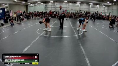 76 lbs Round 1 (8 Team) - Easton Hertzog, Killer Elite vs Griffin Doroshenko, Mat Assassins Red