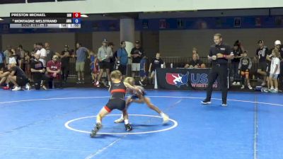 59 lbs Cons. Quarters - Preston Michael, Immortal Athletics WC vs Montagne Melstrand, Askren Wrestling Academy