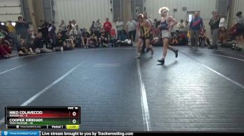 120 lbs Round 1 - Cooper Kirkham, Team Missouri vs Niko Colaveccio, Ranger WC