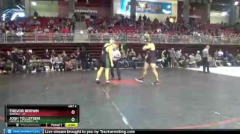 285 lbs Round 1 (3 Team) - Josh Tollefsen, Lincoln Southwest vs Trevor Brown, Waverly